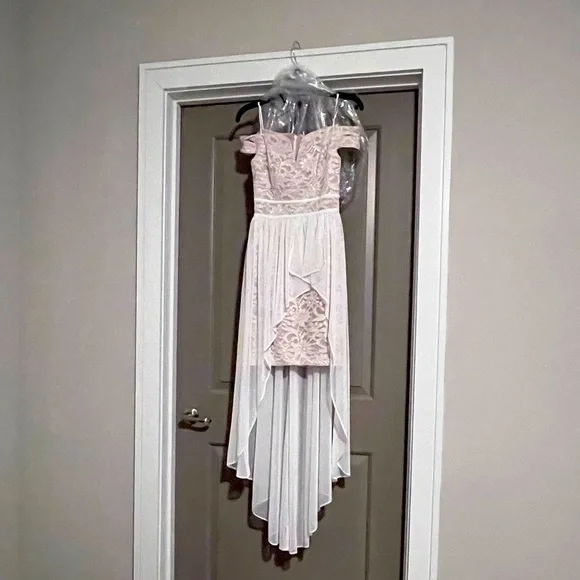 Morgan Dresses Morgan Co Off The Shoulder High Low Dress